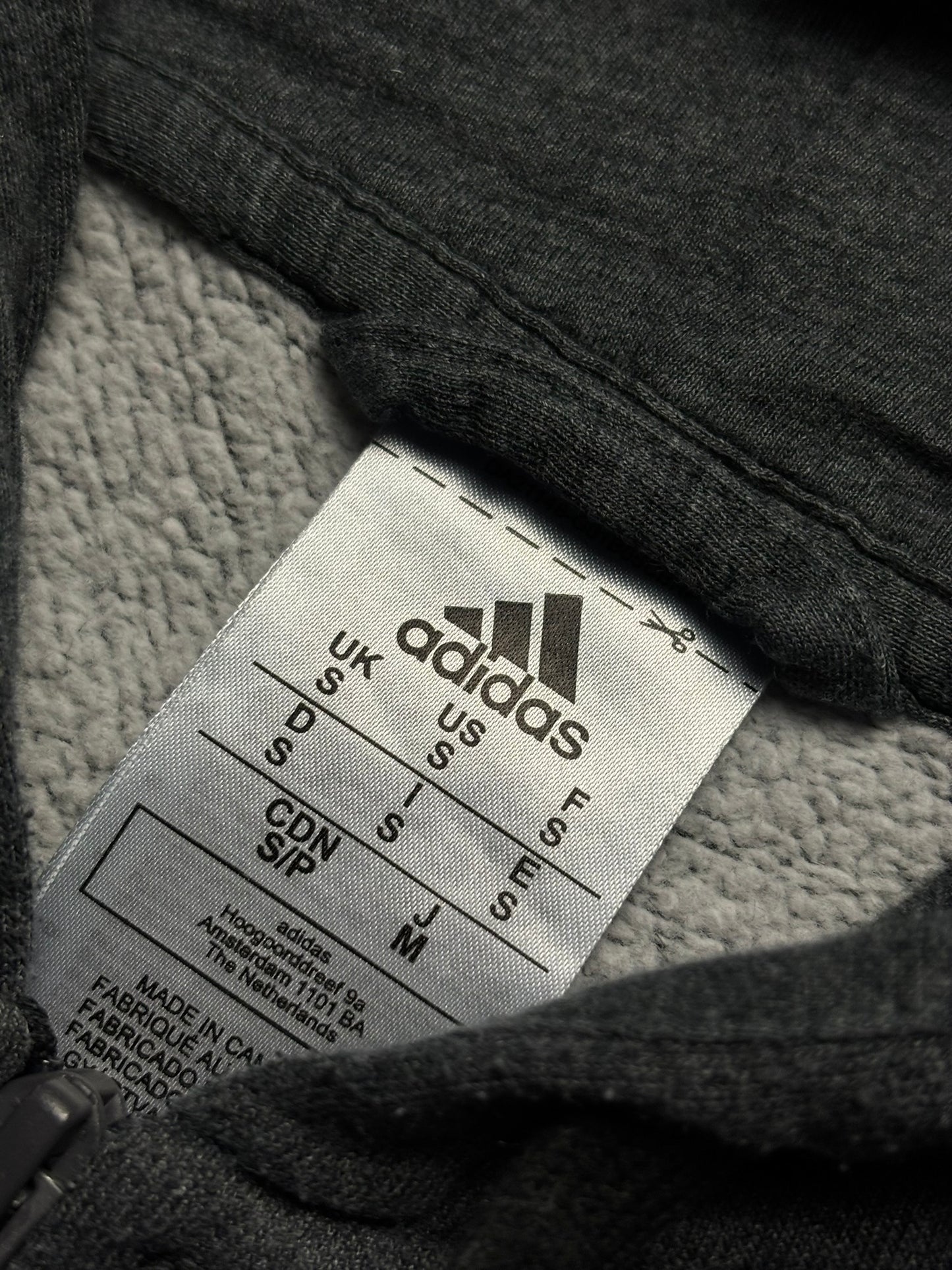 Sudadera Adidas retro logo bordado - Small