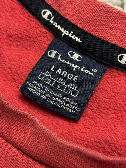 Sudadera cuello redondo Champion USA retro - Large