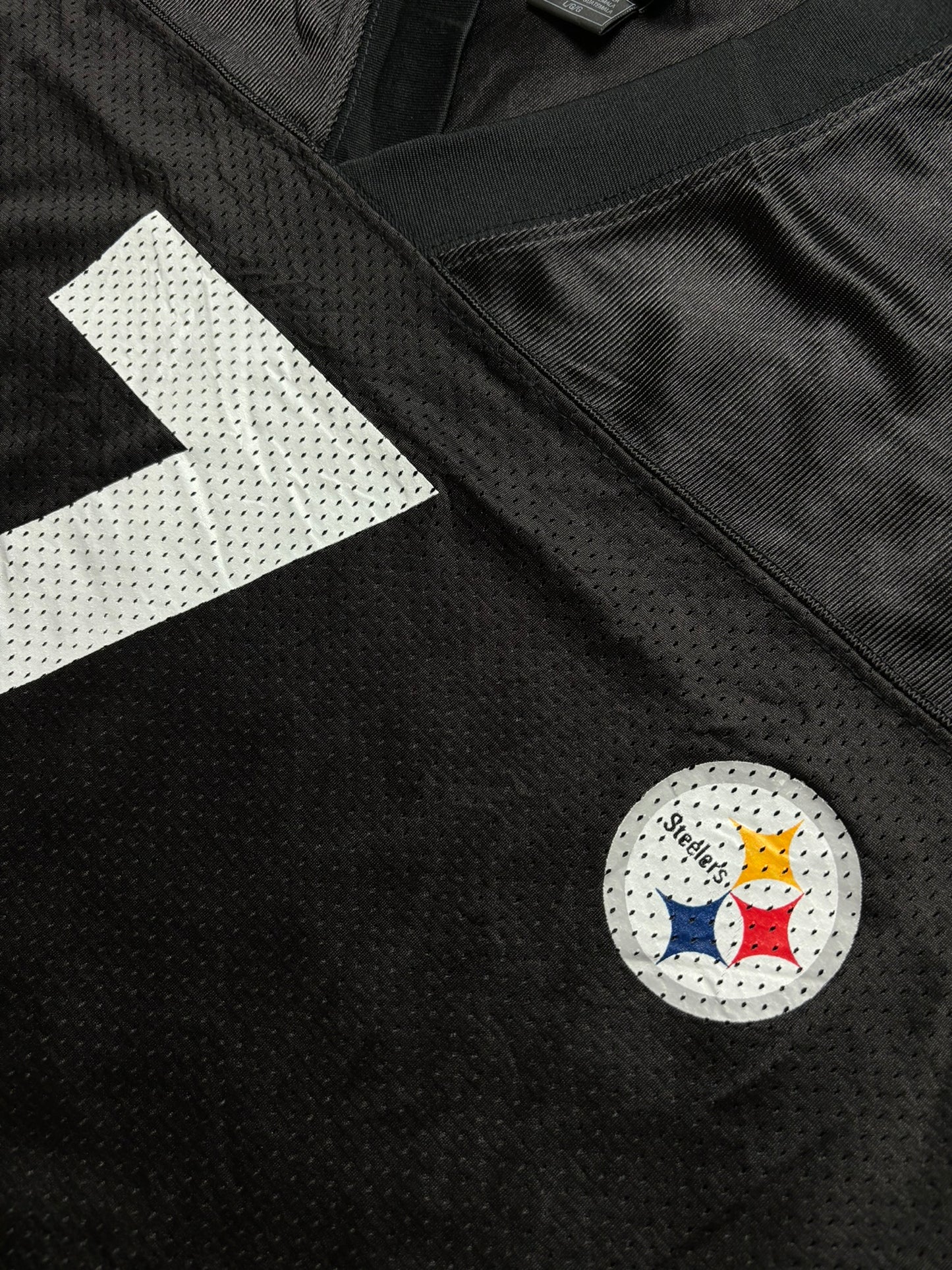 Camiseta Reebok X NFL Steelers Roethlisberger 7 retro USA - Large