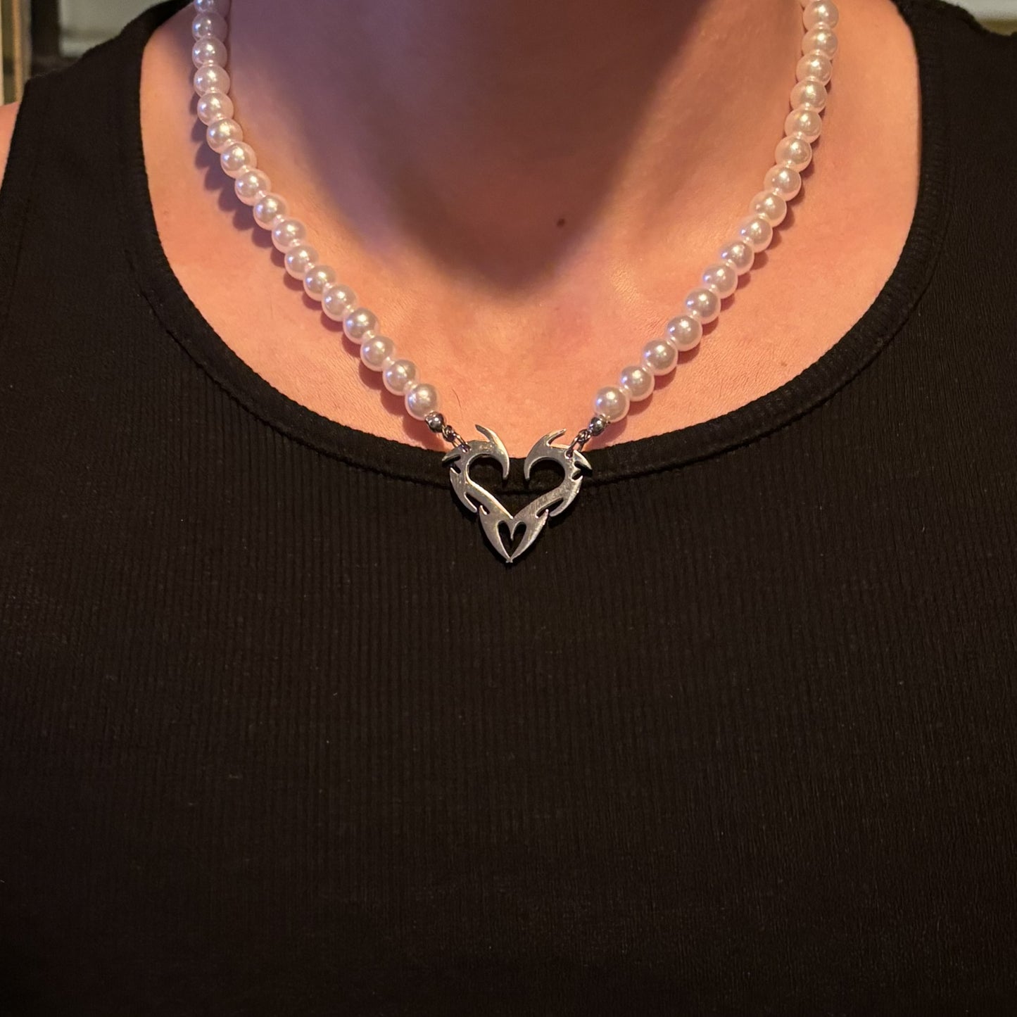 Aesthetic Heart Pendant