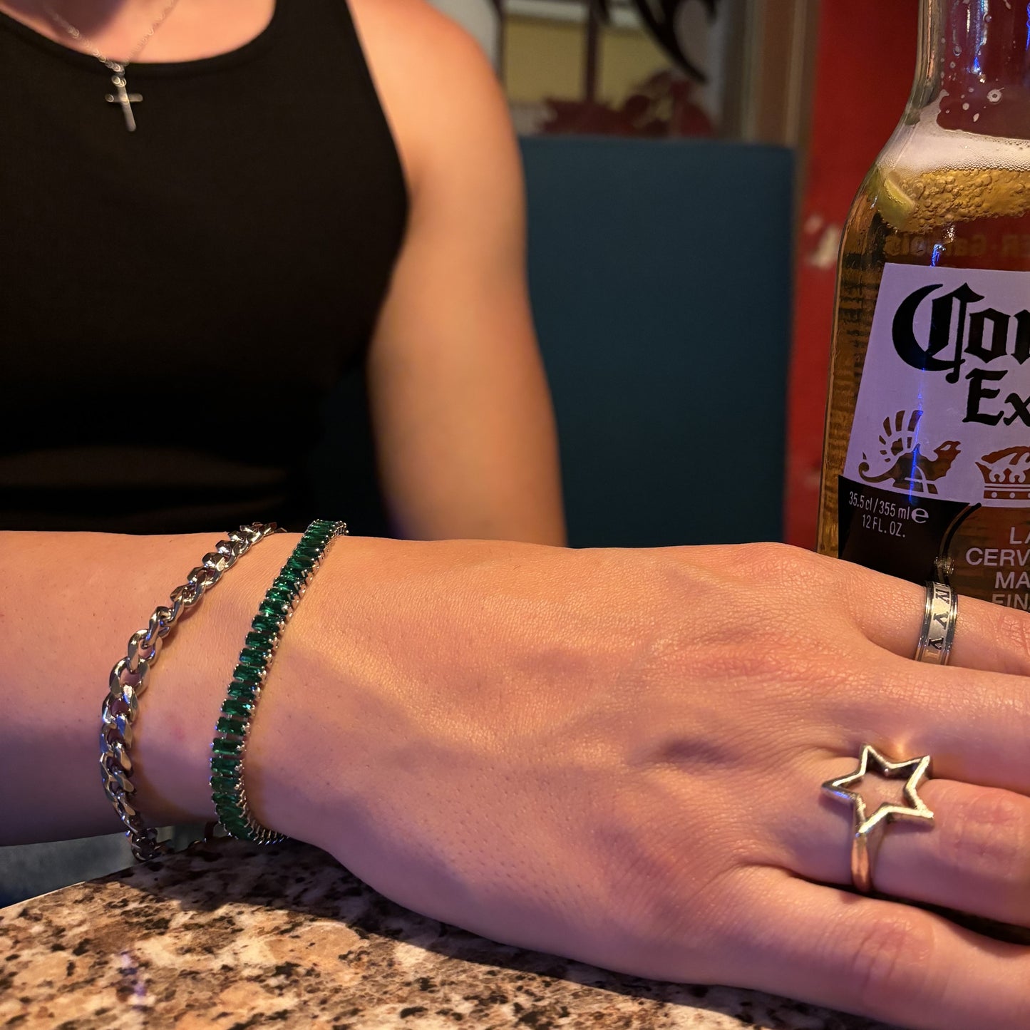 Emerald Aesthetic Bracelet